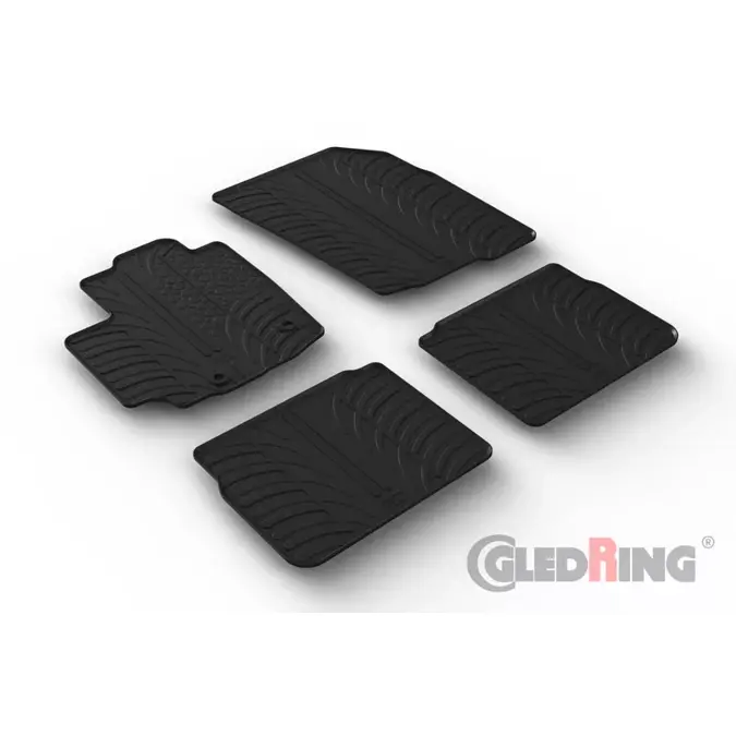 Volkswagen Tiguan 4/2016 - Rubbermatten - Gledring