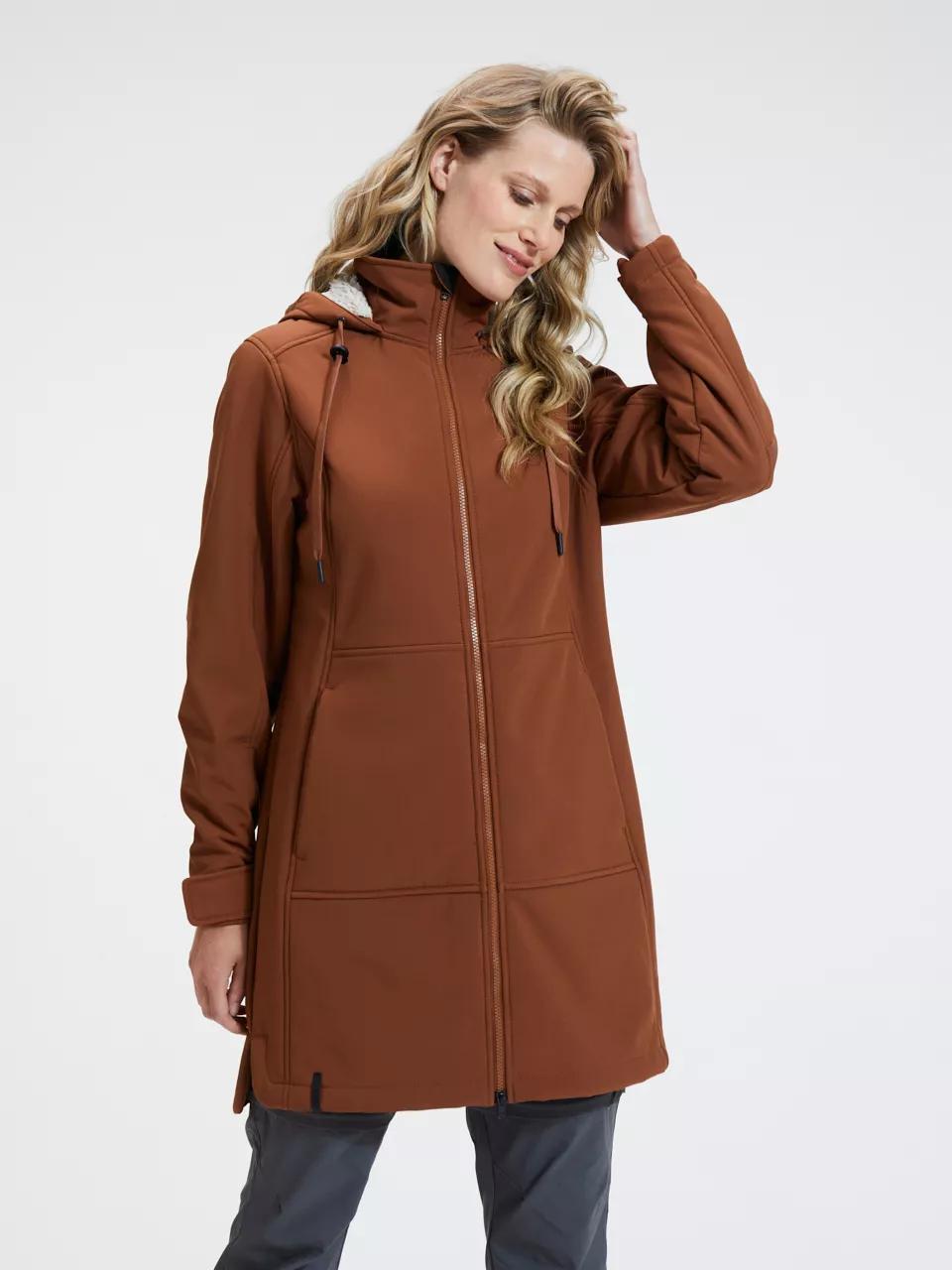 ANWB  Teral  Softshell parka dames  Human Nature  Zwart   S main product image