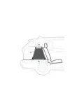Lampa auto-hondenbench 50 x 60 x 55H cm