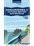 Fietskaart FTK 7004 Donauradweg dl 2
