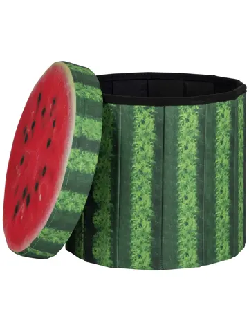 Ottoman Rond Watermeloen