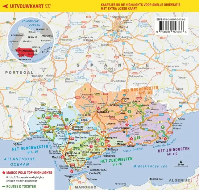 Marco Polo reisgids Andalusië