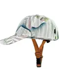 Vizorz SwitchCap fietshelm - Green Flower Cap