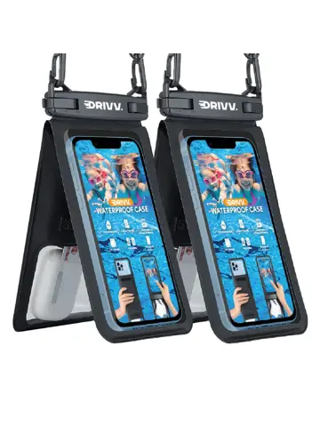 Drivv Waterdicht Telefoonhoesje 2in1 - 2stuks