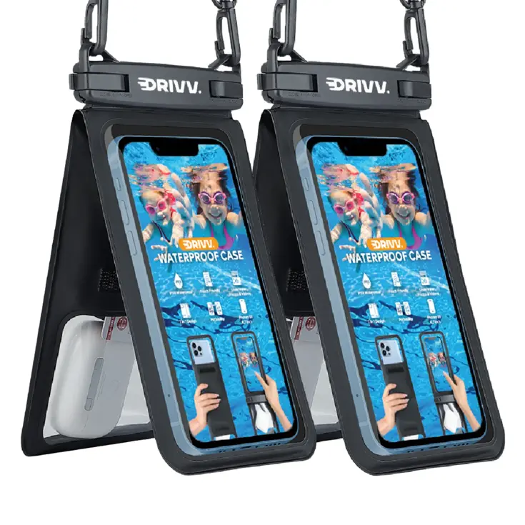 Drivv Waterdicht Telefoonhoesje 2in1 - 2stuks