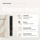 Paspoort hoes – Kunstleer – Rood