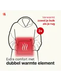 Seranova Elektrische Snuggle Hoodie Deken