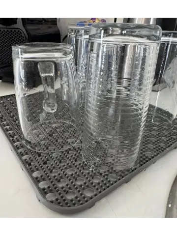 Afdruipmat Siliconen 29,5x26 cm -