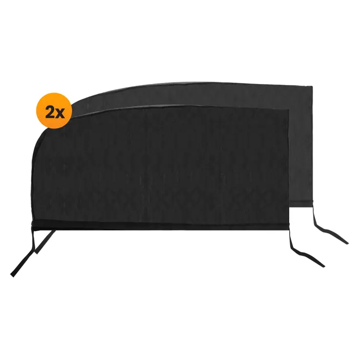 Zonnescherm Auto Zijruit - Set van 2