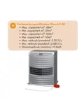 Petroleumkachel - LC30 - 3000W - 120m³
