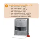 Petroleumkachel - LC30 - 3000W - 120m³