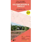 ANWB Fiets en wandelknooppuntenkaart O7 Veluwemeer noord & Zwolle