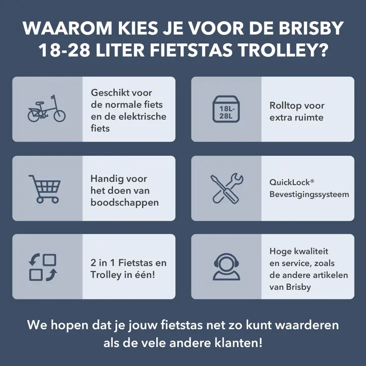 Fietstas Trolley - Laptopvak