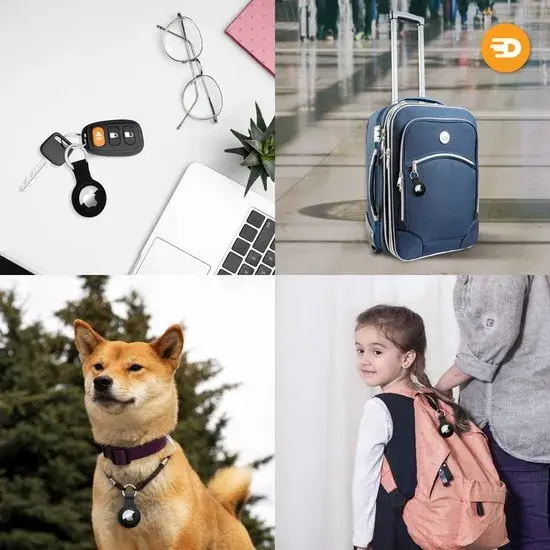 Drivv. Airtag Sleutelhanger - 2 Stuks