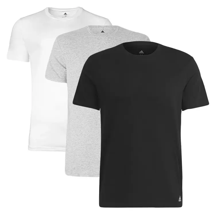 3-Pack O-hals Shirts Active - Heren