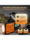 Noodradio FM/AM - 4400mAh - Solar Opwindbaar