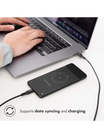 USB-C naar USB-C kabel 1 meter