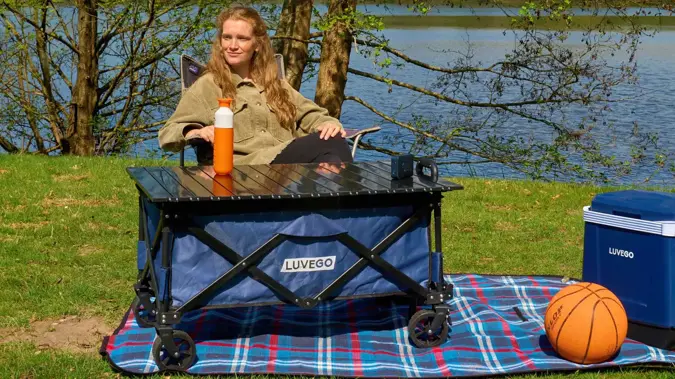 Luvego - Bolderkar Tafel voor Luvego