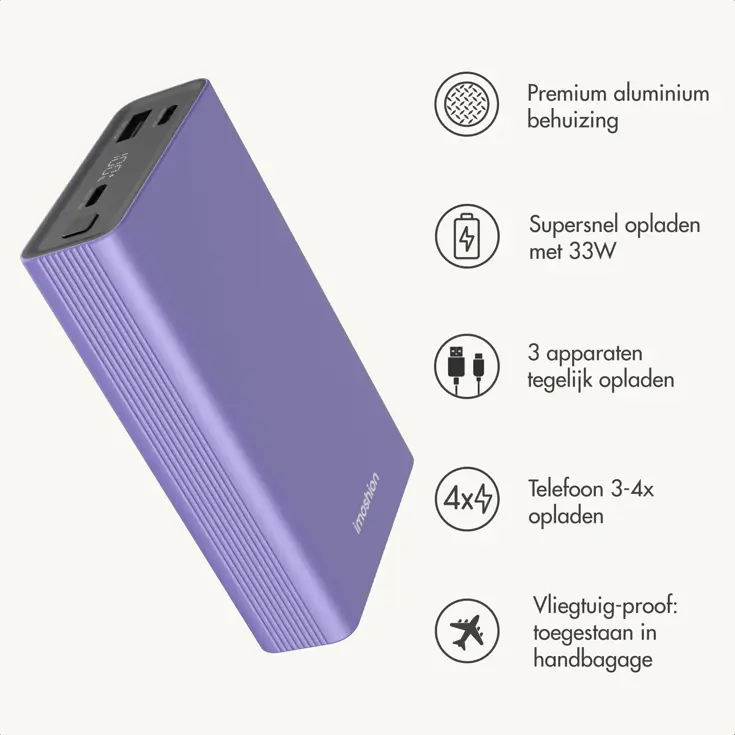 Mini Powerbank 20.000 mAh