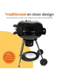 Houtskool Barbecue - Inclusief Accessoires - Ø54cm