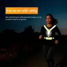 R2B Hardloopvest met Opbergvak oplaadbaar