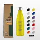 FLASKE 500 ml  RVS Drinkfles