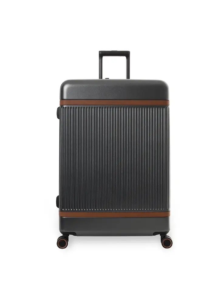 Zuna - Grote koffer - Leren handvatten - 75cm
