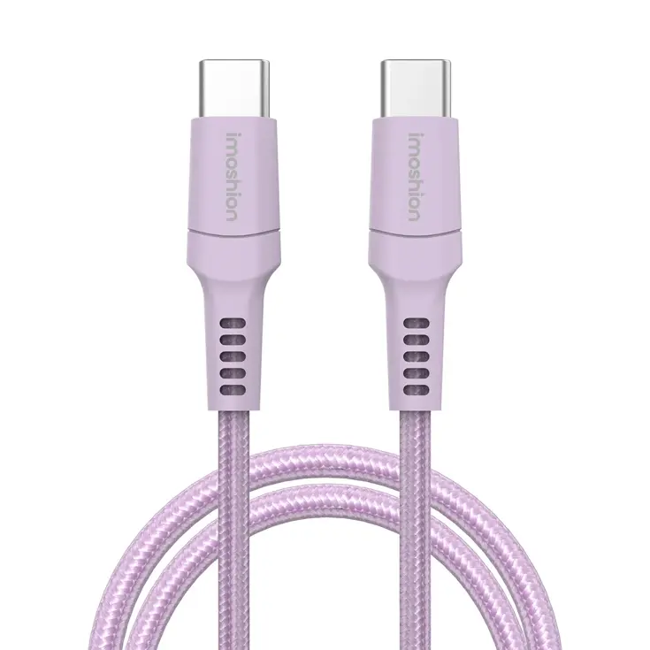 Gevlochten USB-C naar USB-C kabel