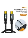 USB C naar USB C 3.2 Kabel - 3 Meter