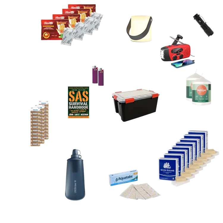 1-persoons Blackout Pack 7 dagen - SOS Central