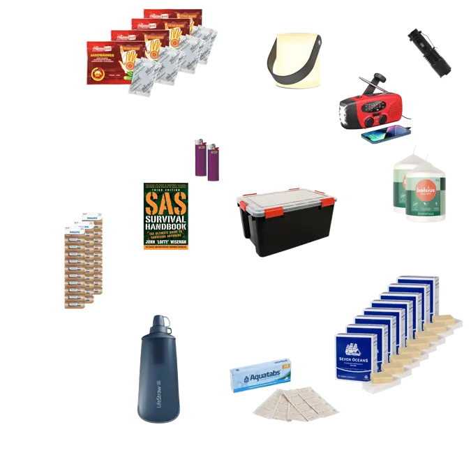 1-persoons Blackout Pack 7 dagen - SOS Central