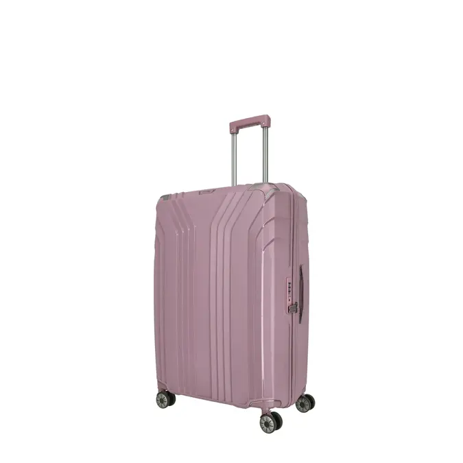 Travelite Elvaa 4 Wiel Trolley L rosé Rose