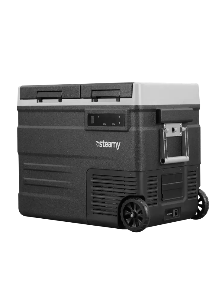Steamy-E Elektrische Koelbox op wielen - 49L