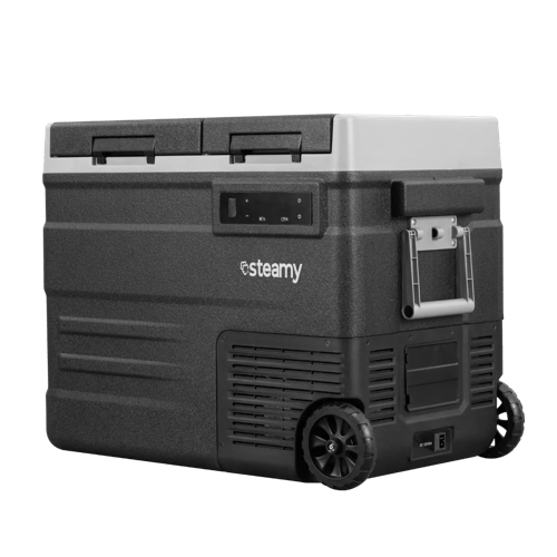 Steamy-E Elektrische Koelbox op wielen - 49L
