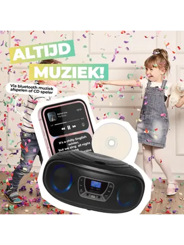 TDB212GR DAB+/FM Radio Boombox