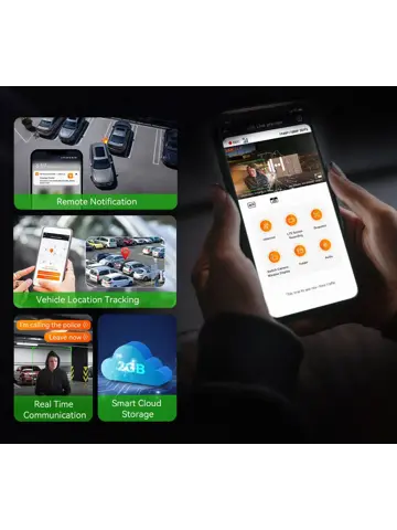 Vantrue E360 Plus Cloud 5K 3CH Wifi GPS dashcam
