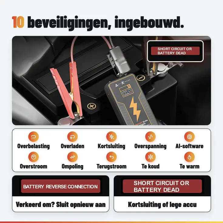 Boost Slim 12000 - Jumpstarter - 760 CCA