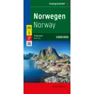 Wegenkaart Noorwegen