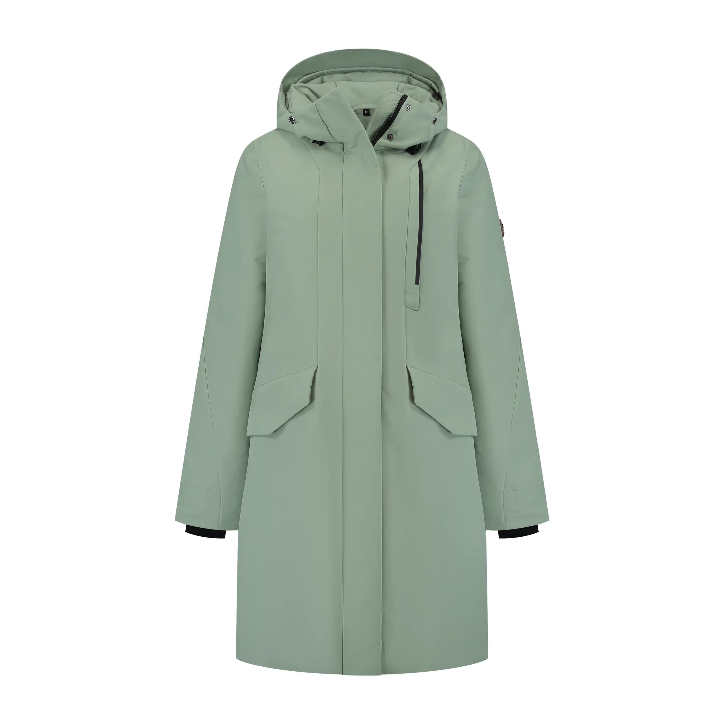 Travelin' Bodil  Dames parka  Groen