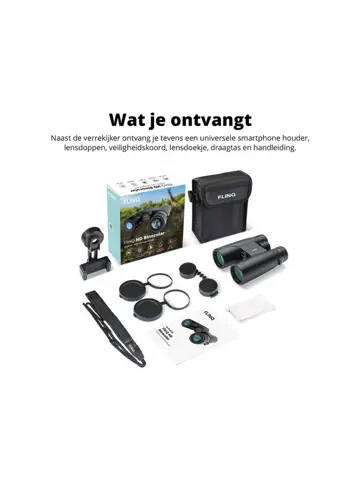 HD Verrekijker - 12x42 - BAK-4 Prisma