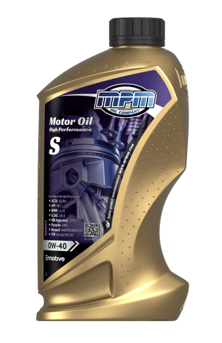 Motorolie 0w40 s high performance street | 1
