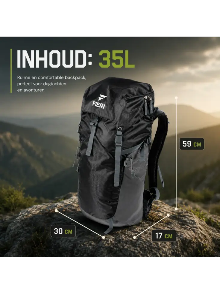 Rugzak HKE Globe 35l
