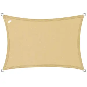 Schaduwdoek rechthoek - 3x6m