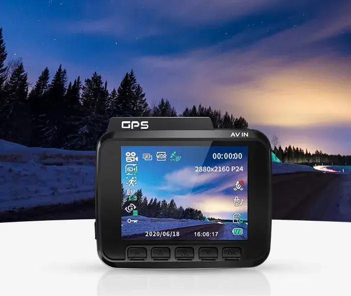 GS63H 4K 1CH Wifi GPS dashcam