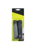 Comfortabele ergonomische handvatten zwart/grijs