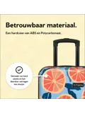 Handbagage Koffer met print - 55cm