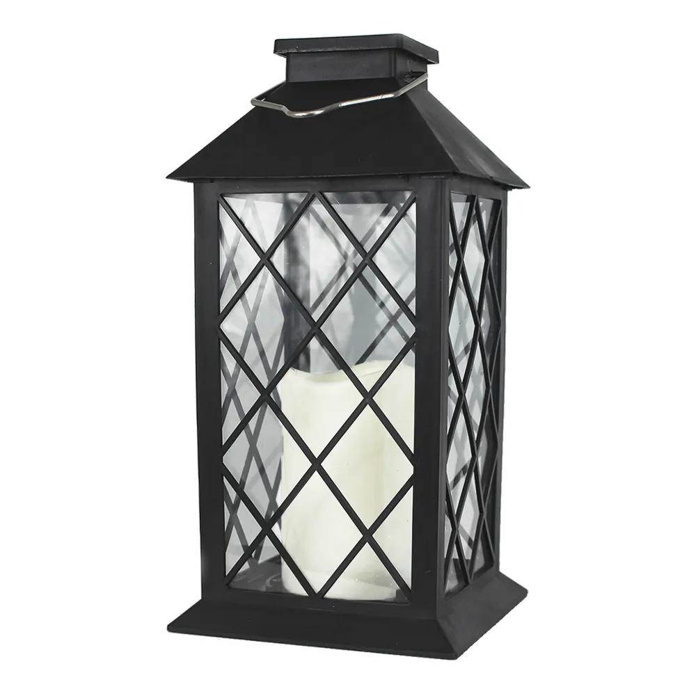 Rextech  solar tafel- en hanglamp Candle  Zwart