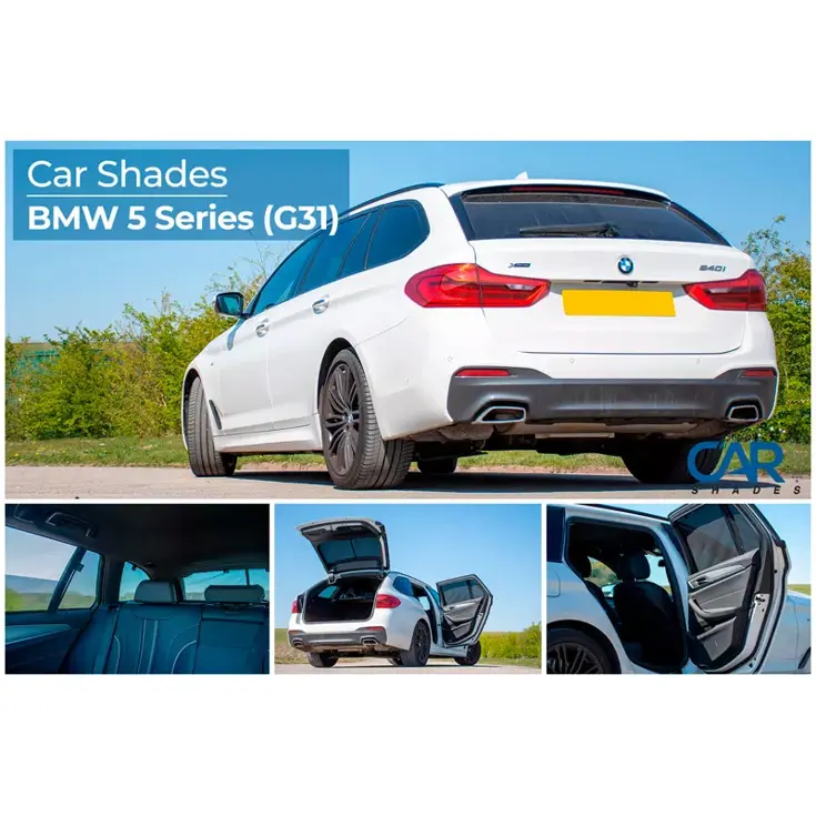 BMW 5-Serie G31 Touring 2017 - Zonneschermen - Car Shades