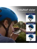 PILOT fietshelm met vizier NTA certif.