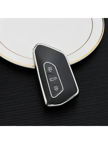 TPU Sleutelhoesje VW - Skoda - Seat Cupra zwart G3